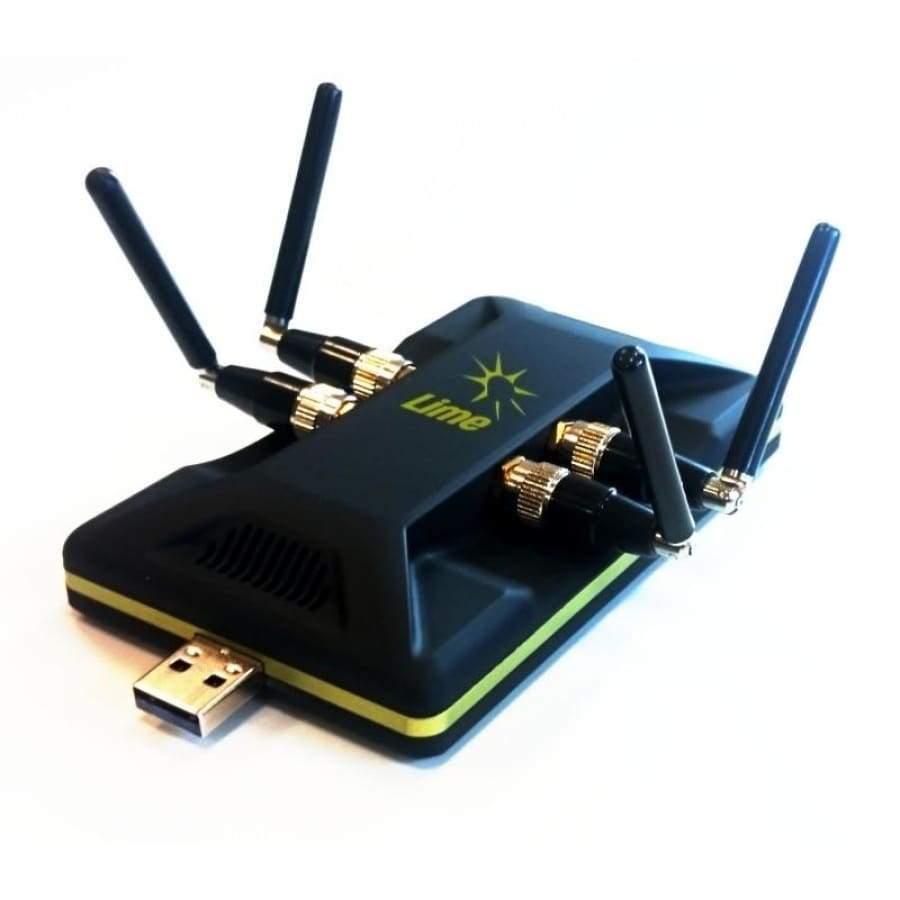 LimeSDR enclosed in Aluminum Case